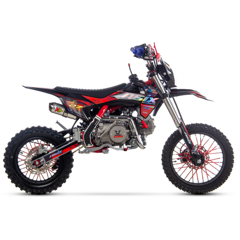 Pitbike ASIX XB27 110 cm³ polo-automat E-štart 14/12 – Obrázok 2